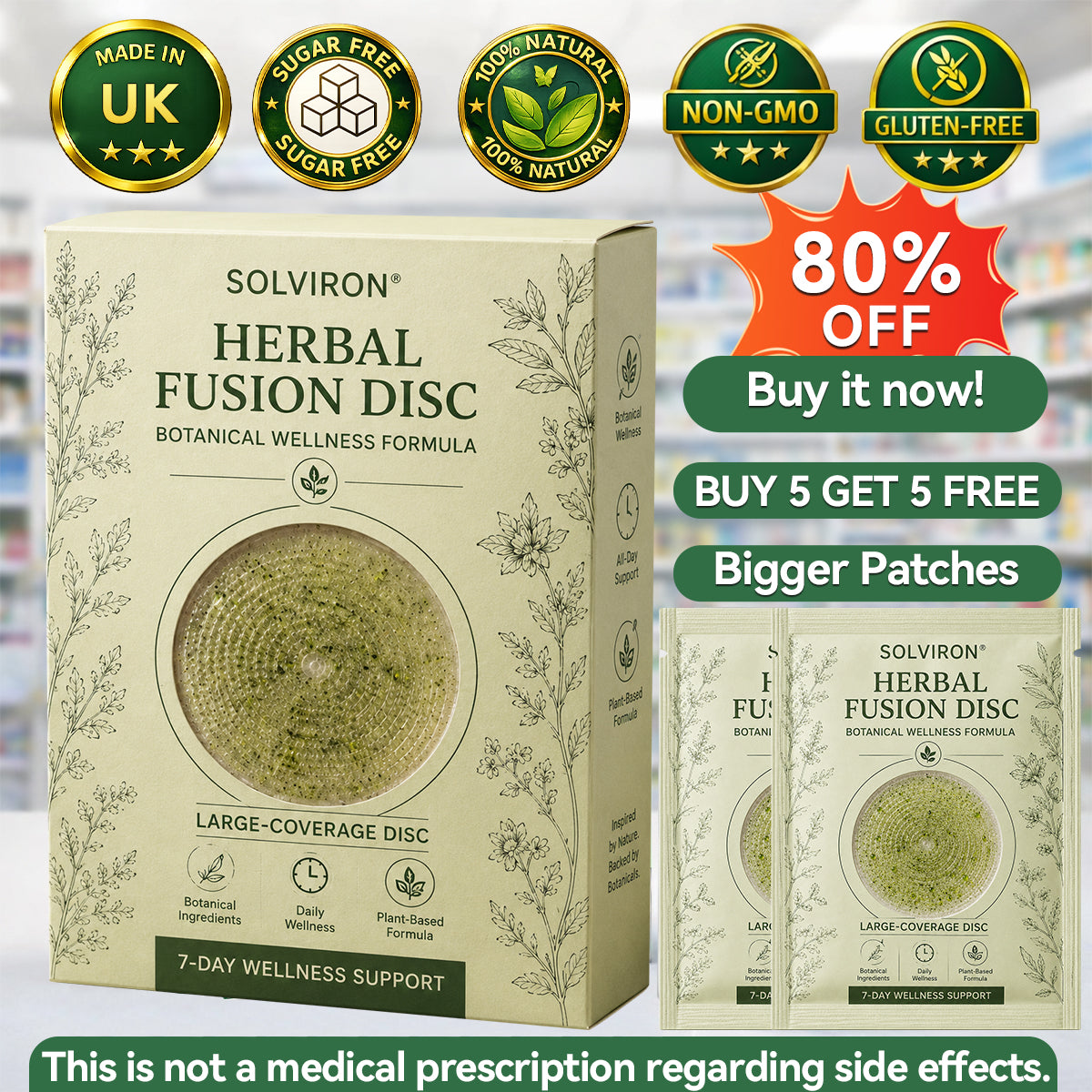 𝐏𝐡𝐲𝐬𝐢𝐜𝐢𝐚𝐧 𝐅𝐨𝐫𝐦𝐮𝐥𝐚𝐭𝐞𝐝 ✨|SOLVIRO𝐍® Botanical Wellness System Large-Coverage Herbal Formula Experience Visible 7-Day Results